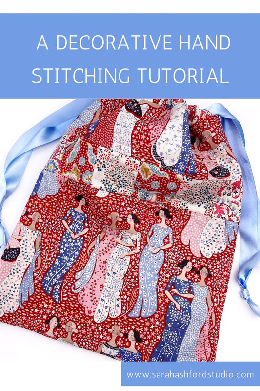 Decorative Hand Stitching Tutorial