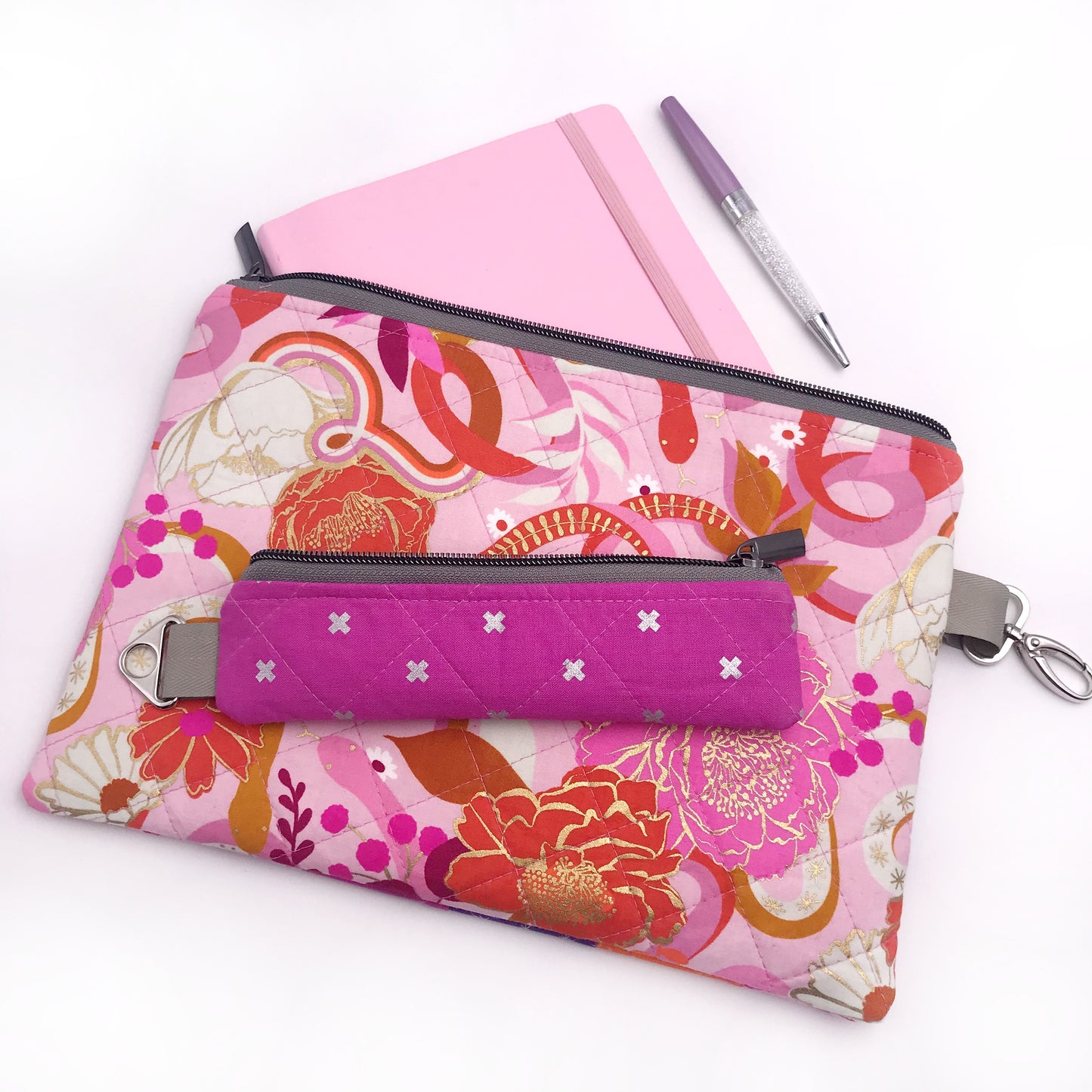 Notebook Clutch and Pen Case PDF Digital Pattern