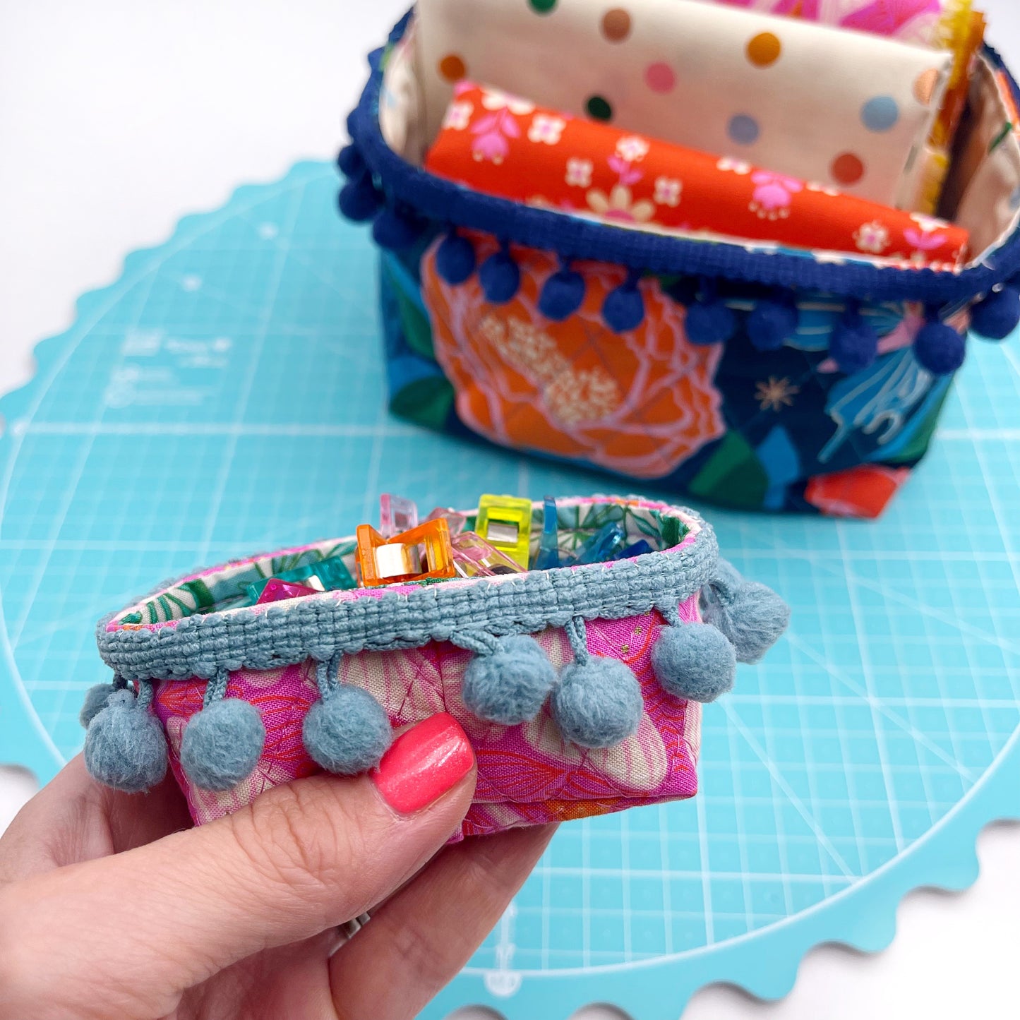 Bits and Bobs Basket PDF Digital Pattern