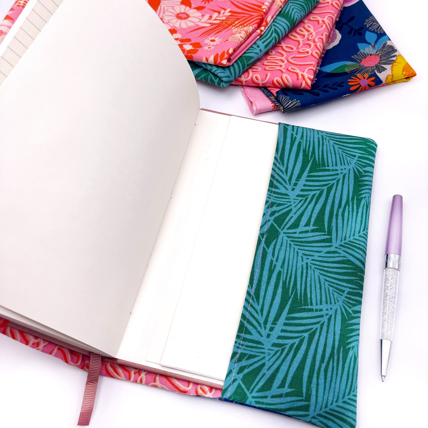 Quilted Notebook Cover PDF Digital Pattern