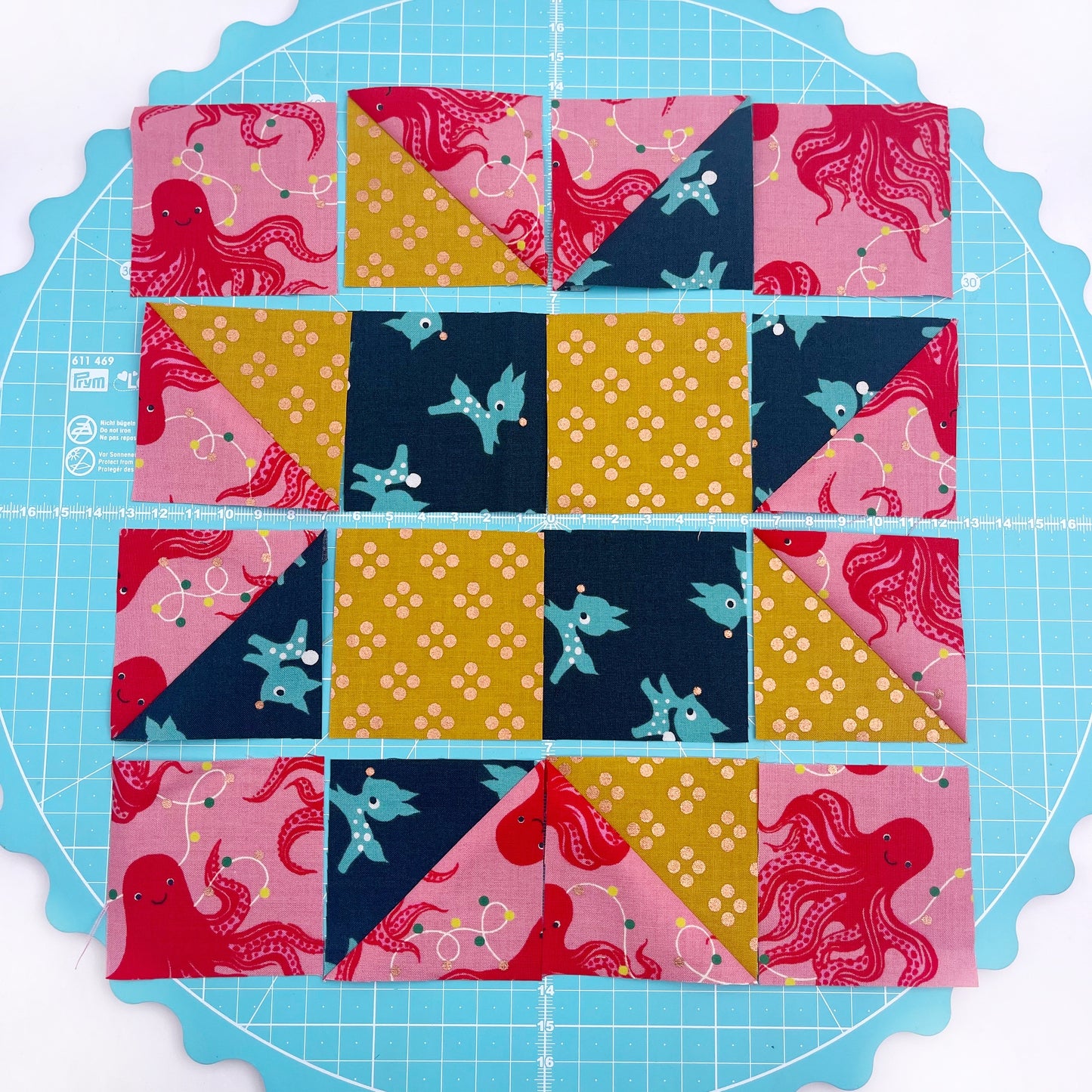 Starburst Pillow PDF Digtial Pattern
