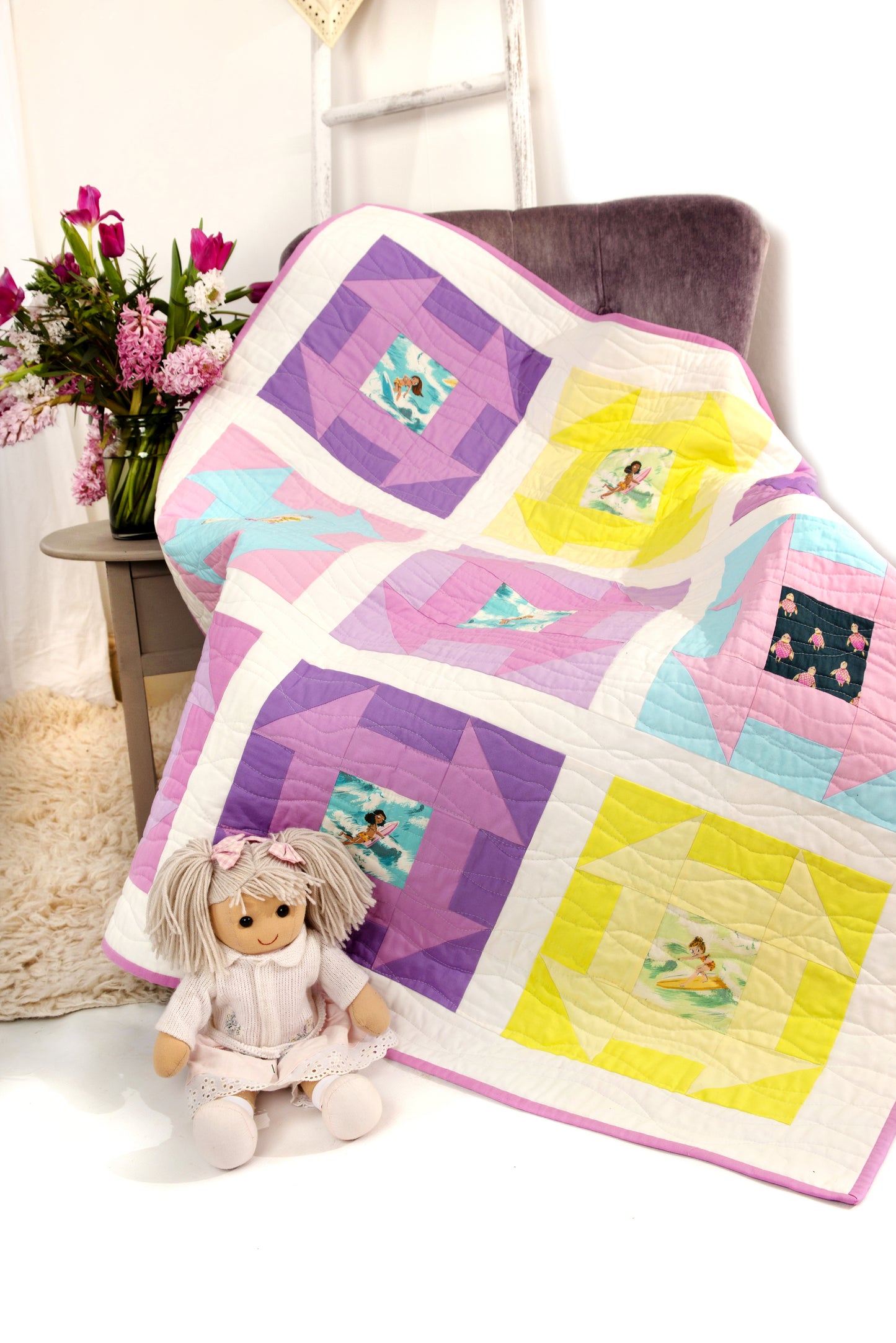 Jump into Patchwork and Quilting Book