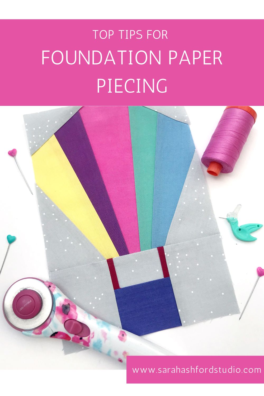 Top Tips for Foundation Paper Piecing