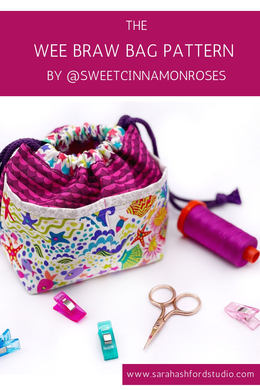 The Wee Braw Bag Pattern โ Sarah Ashford Studio