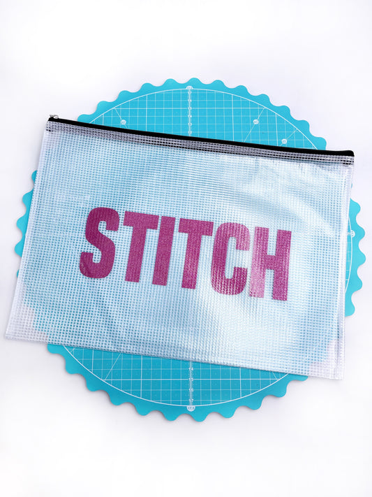 A4 Stitch  Project Pouch