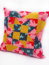 Load image into Gallery viewer, Starburst Pillow PDF Digtial Pattern
