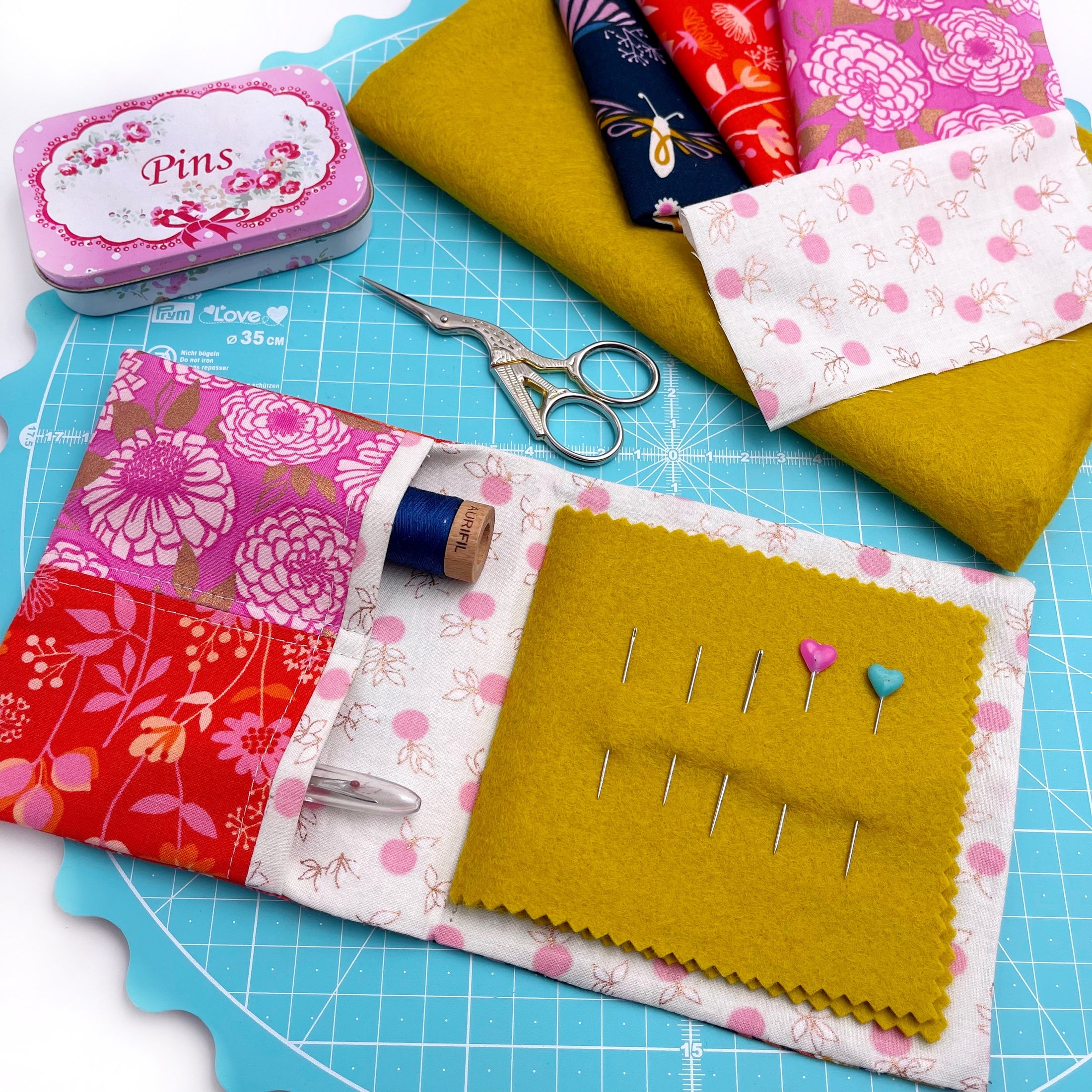 Needle Case PDF Digital Pattern – Sarah Ashford Studio