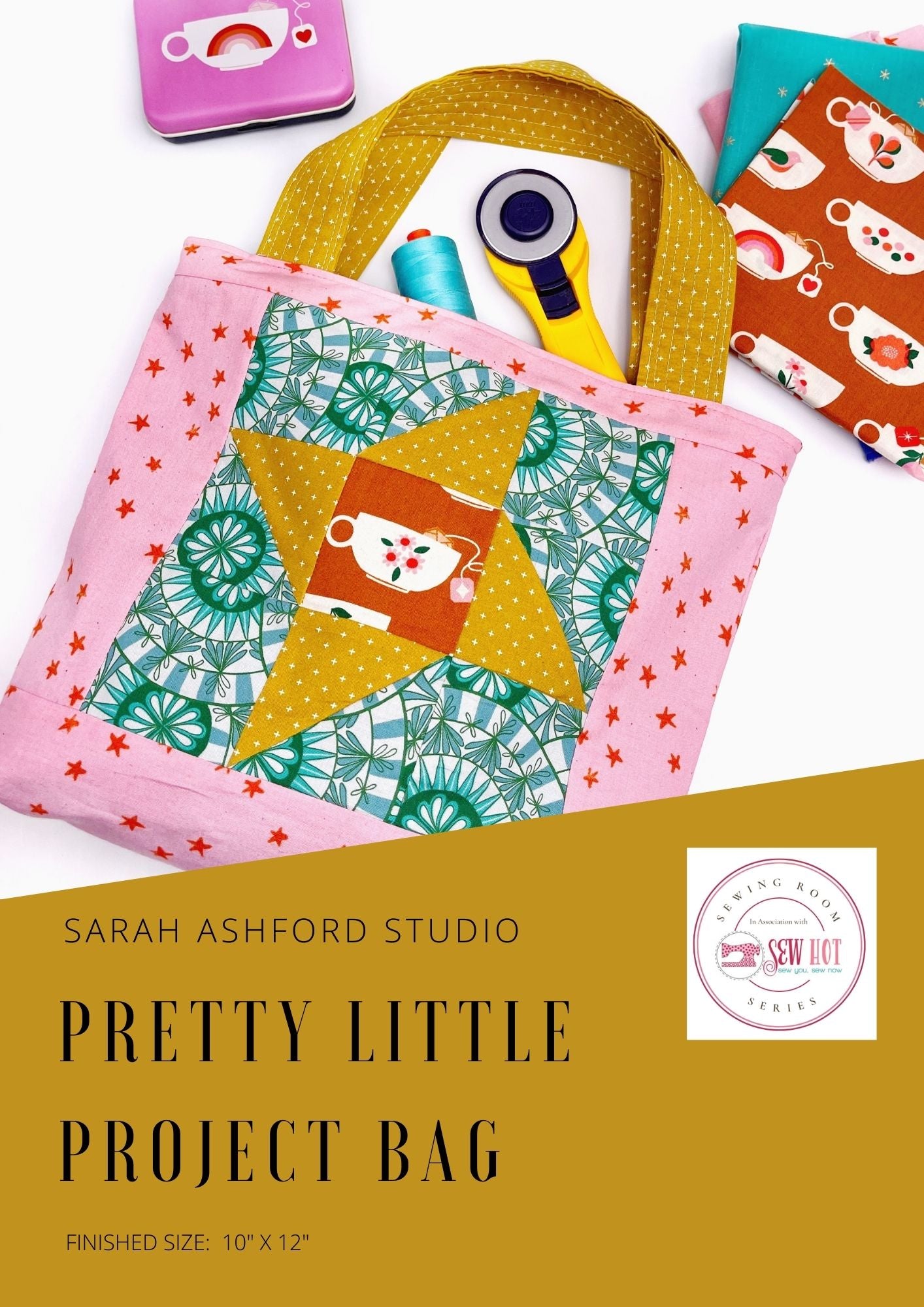 Pretty Little Project Pouch PDF Digital Pattern
